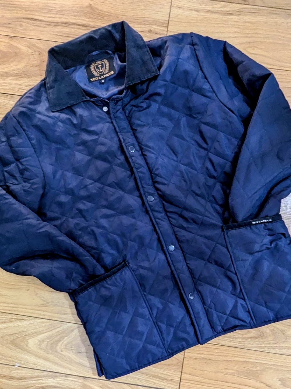 Ted Lapidus Quilted Barn Jacket M / Veste matelassée Ted Lapidus M